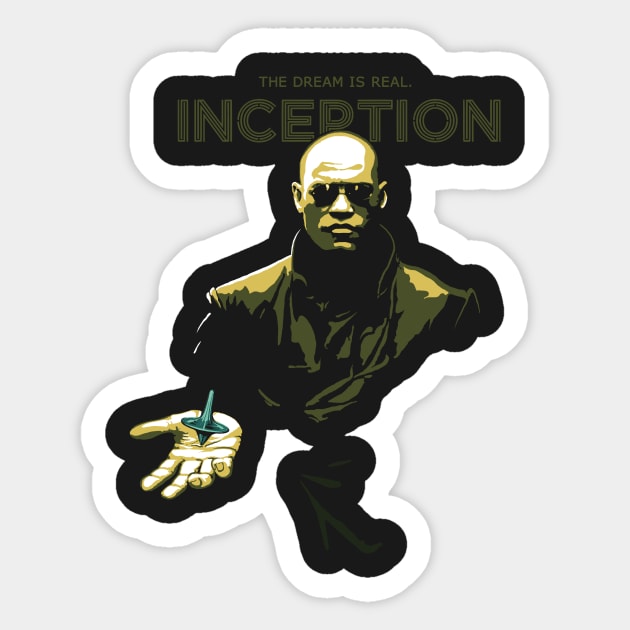 Inception Sticker by RedBug01